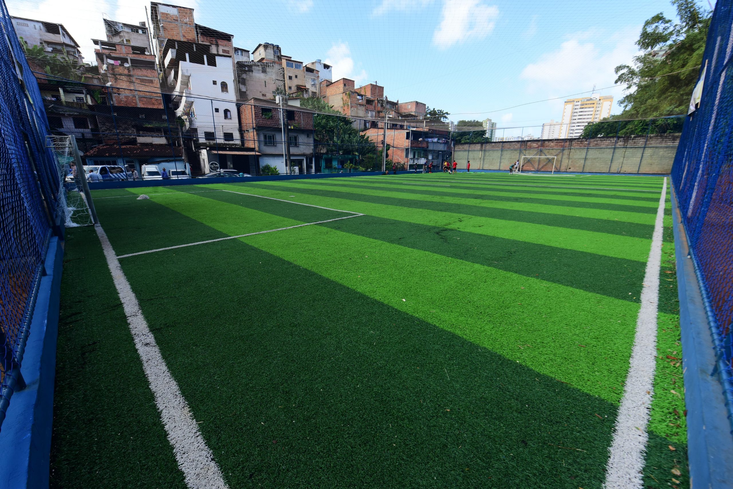 78 Campo de Grama Sintetica é inaugurado em Cidade Nova